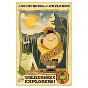 Disney-Pixar Up Wilderness Must Be Explored Giclee Print